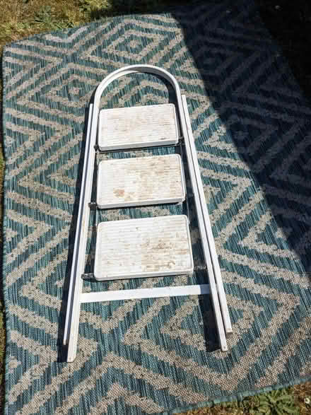 Photo of free White mini step ladder (Bletchingley RH1) #1