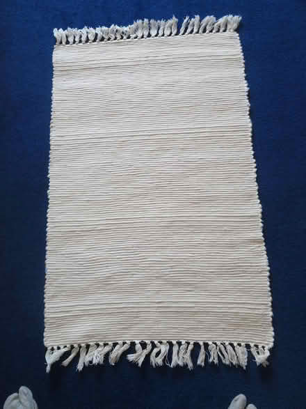 Photo of free Small cotton rug (CB4) #2