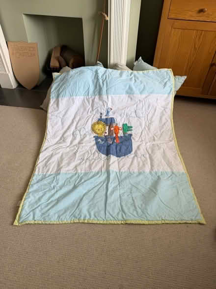 Photo of free John Lewis Cot Duvet (Old Erleigh / Woodley RG6) #1
