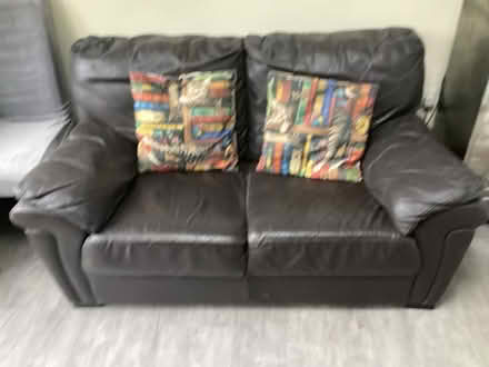 Photo of free Two seat couch (BL1 Heaton) #1