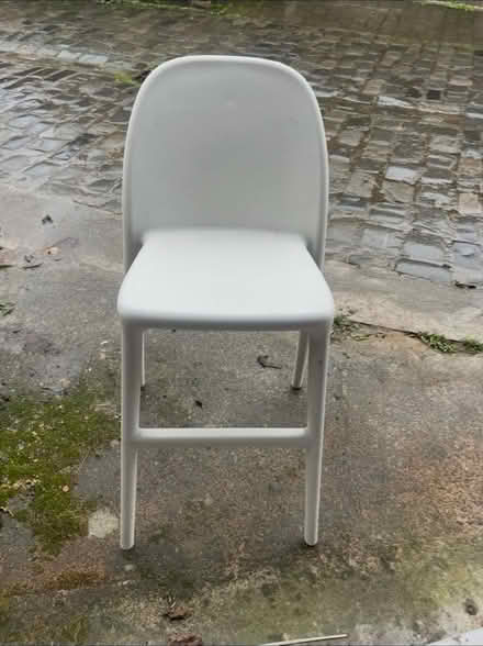 Photo of free IKEA white toddler high chair/stool (EH15 2ep) #1