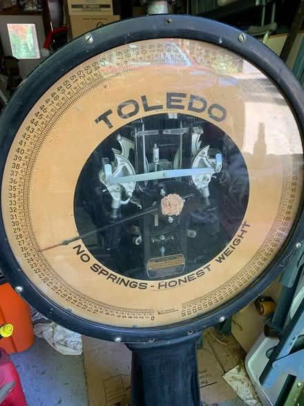 Photo of free Antique Scales Toledo 125 lb (NE Bellevue) #1