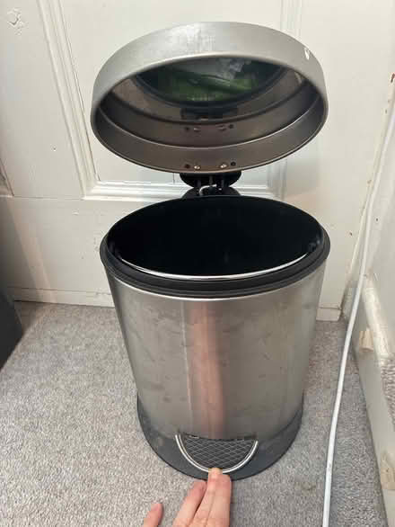 Photo of free Silver pedal bin (Girton CB3) #2