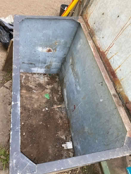 Photo of free Metal container battered but strong (Grasmere school) #3
