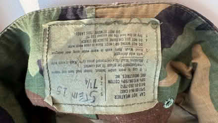 Photo of free Camouflage Cap (Burridge PO15) #2