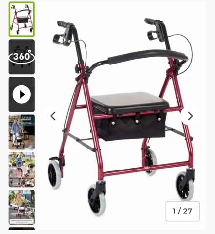 Photo of Walker with seat (SM1) #1