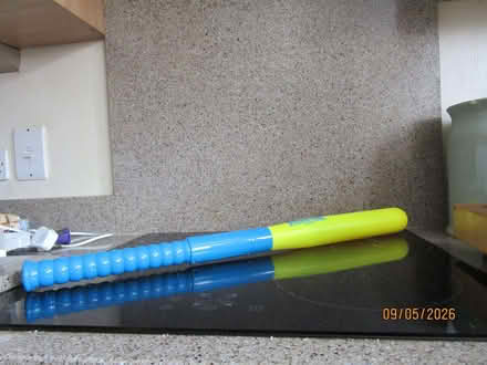 Photo of free Plastic baseball bat with tennis ball (Old Basing RG24) #1