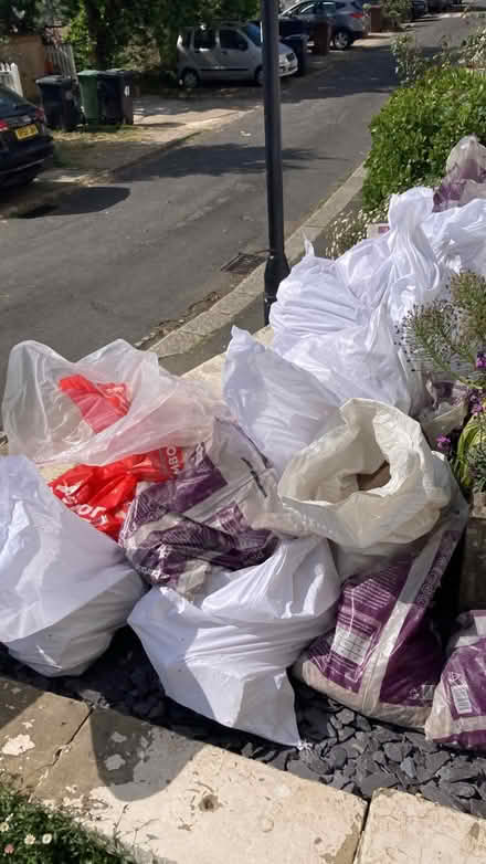 Photo of free bagged clean brick hardcore (Hasting TN34) #2