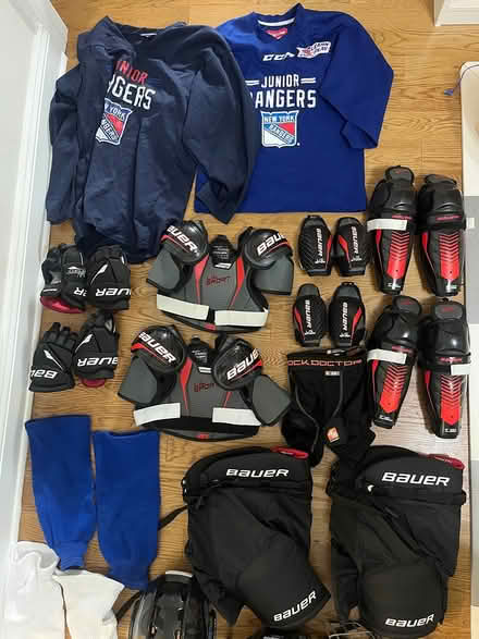 Photo of free Kids hockey gear (Upper East Side) #1