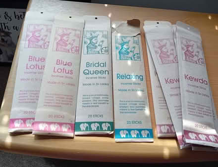 Photo of free Incense sticks made in Sri Lanka (Colchester CO2) #1