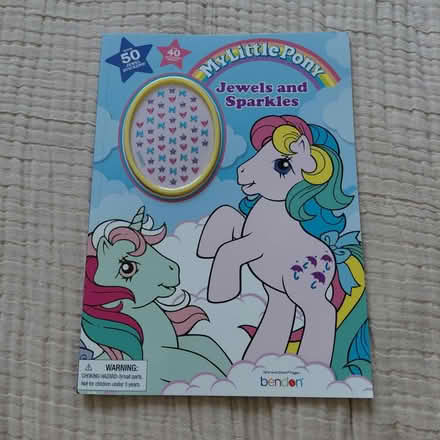 Photo of free G1 My Little Pony activity book (Union City) #1