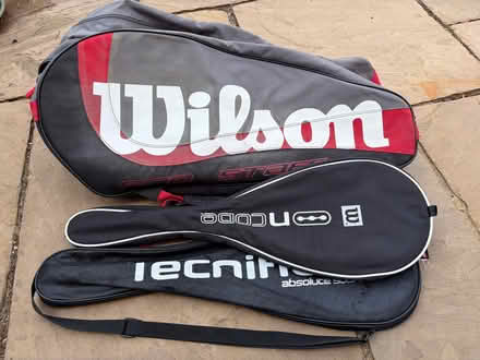 Photo of free Wilson racquet bag (Prime Ministers MK41) #3