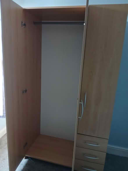 Photo of free Wardrobe 103cm L, 53cm D, 181 cm H (Castleton OL11) #3