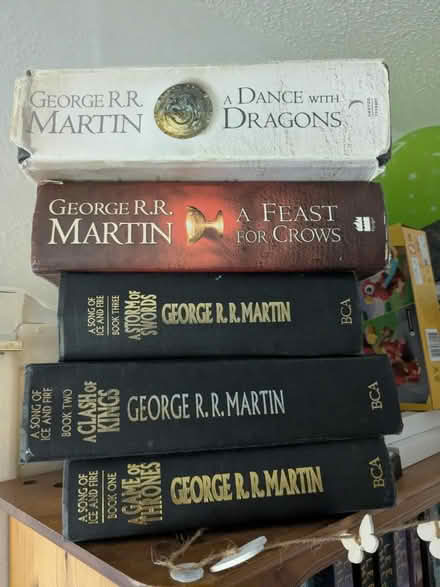 Photo of free Game of thrones books (RAF Valley LL65) #1