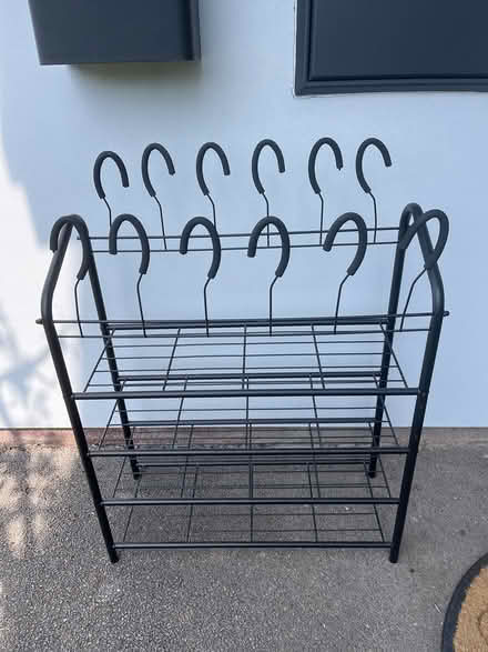 Photo of free Metal shoe rack (Leckhampton) #1
