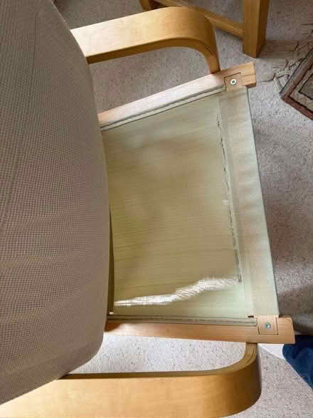 Photo of free IKEA Poang chair, needs repair (Bradford on Avon BA15) #2