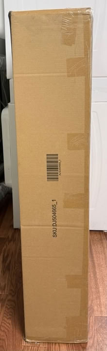 Photo of free Tall, sturdy cardboard box (1075 Valencia Avenue) #2