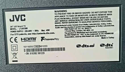 Photo of free JVC 24" LED Smart TV (PO19) #2
