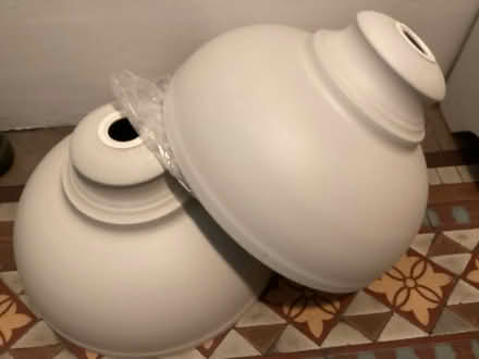 Photo of free Pair of ceiling lightshades (Alloa FK10) #1