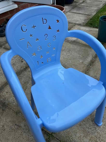 Photo of free Child’s chair (Glebe Green CW7) #2