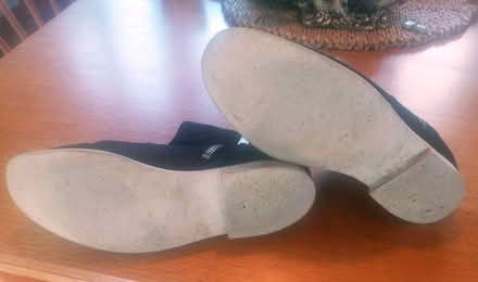 Photo of free Boots, black suede leather uppers (Malvern Link WR14) #2