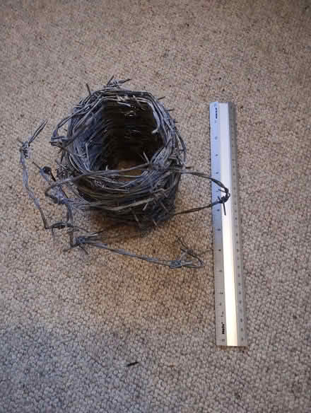 Photo of free Small roll of barbed wire (Gledhow LS7) #2
