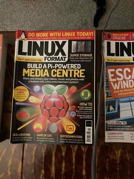 Photo of free Linux media magazines (Howhlill Quarries HG2) #1