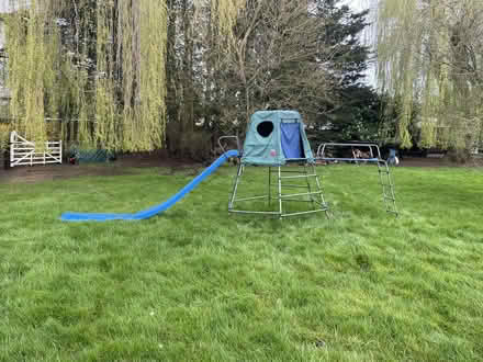 Photo of free Climbing frame, slide, swing & den (Baldock) #1