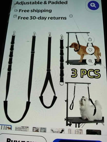 Photo of dog grooming table arm, table , tub (Lutz) #1