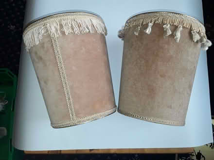 Photo of free Two Fabric / Covered Bins (High Hesket CA4) #2