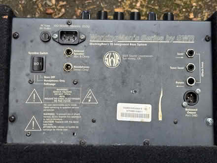 Photo of free bass amplifier (woodacre) #2