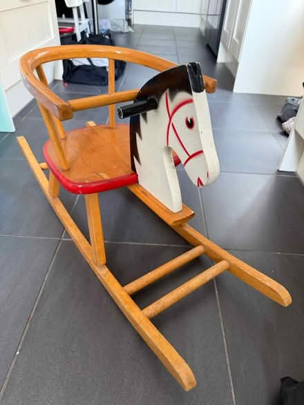 Photo of free Wooden Rocking chair (Old Erleigh / Woodley RG6) #1