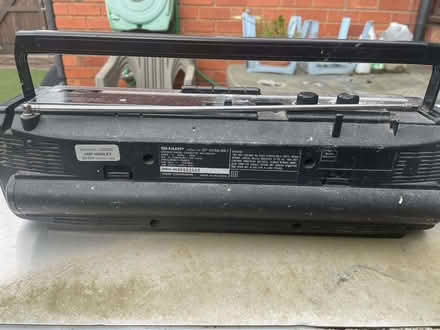 Photo of free Sharp Radio (Working radio) (Gorse Hill M16) #3