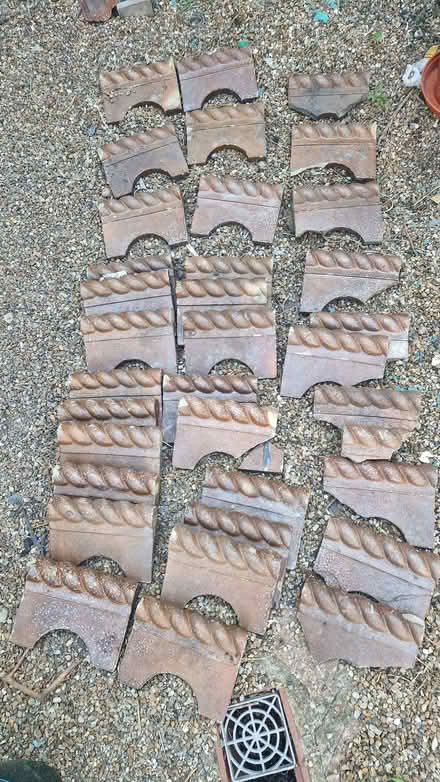 Photo of free Victorian Garden edging tiles (Addiscombe CR0) #1