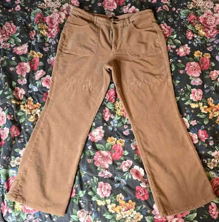 Photo of free Tan/Camel Corduroy Pants 16 (West 7th) #1
