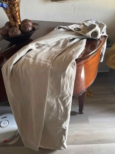 Photo of free 2 long Curtain panels (West San Jose 95128) #1