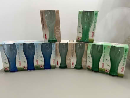 Photo of free 8 Coca Cola glasses, unused (Westbrook WA5) #1