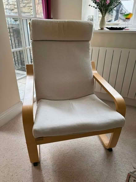 Photo of free IKEA Poang chair, needs repair (Bradford on Avon BA15) #1