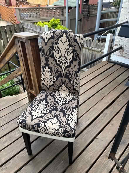 Photo of free 2 chairs with cover (Dupont Circle) #2