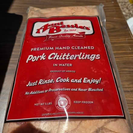 Photo of free Frozen Pork Chitterlings (Chiquita Av MtnVw) #3
