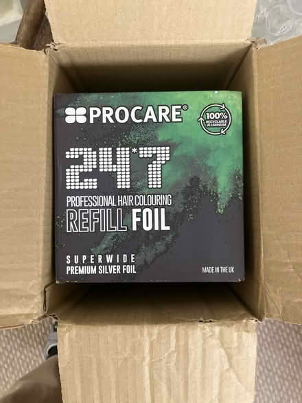 Photo of free Hair colouring foils (SE24) #1