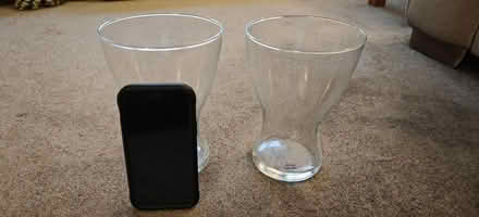 Photo of free 2 Glass Vases (Kidderminster DY10) #3