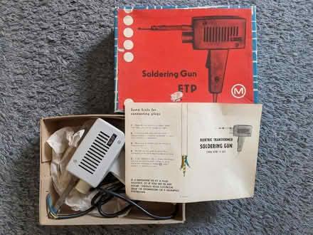 Photo of free Old soldering iron (Gunton NR32) #1