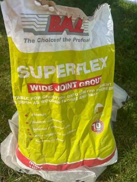 Photo of free Ivory tile grout (Peachcroft OX14) #1