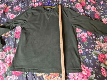 Photo of free Olive Green Long Sleeve Shirt M (West 7th) #3