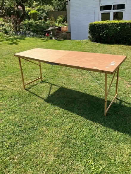 Photo of free Paper hangers table (Catchgate Plantation NN12) #1