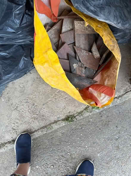 Photo of free Parquet floor blocks (Stotfold) #2