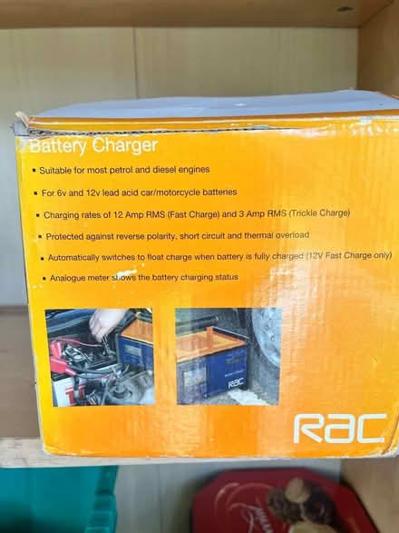 Photo of free Battery charger (Saint Ninians FK7) #2