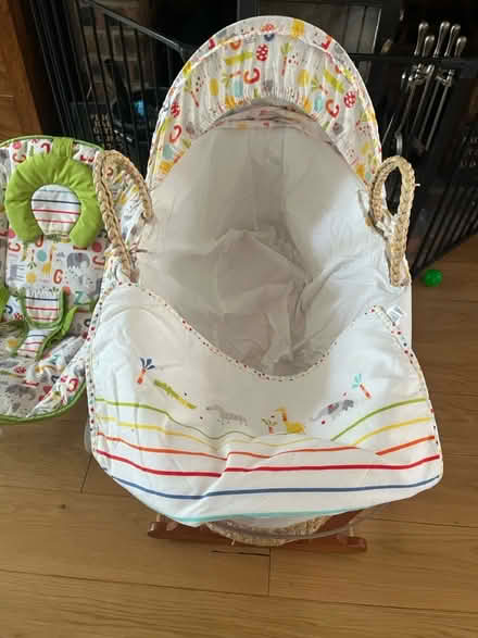 Photo of free Mothercare Moses Basket and Stand (West Kirby) #3