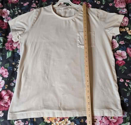 Photo of free White Pocket Tee M (West 7th) #3
